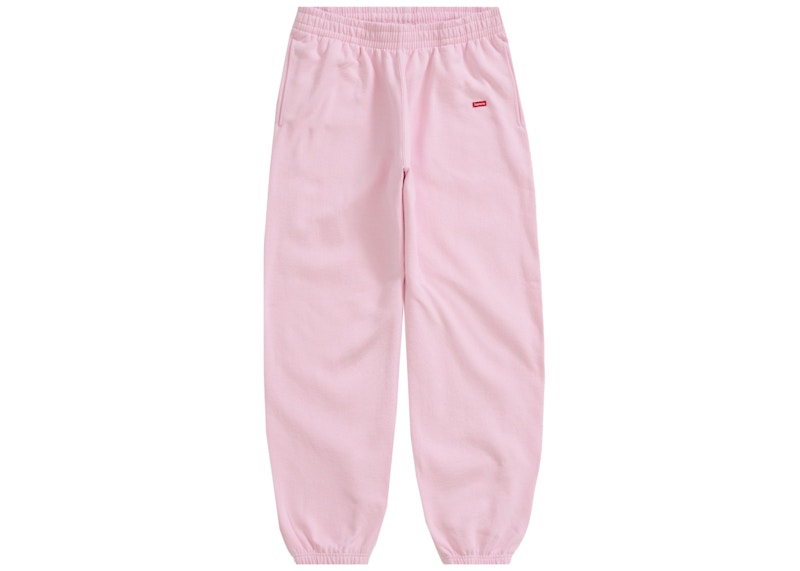Supreme Small Box Sweatpant Light Roze