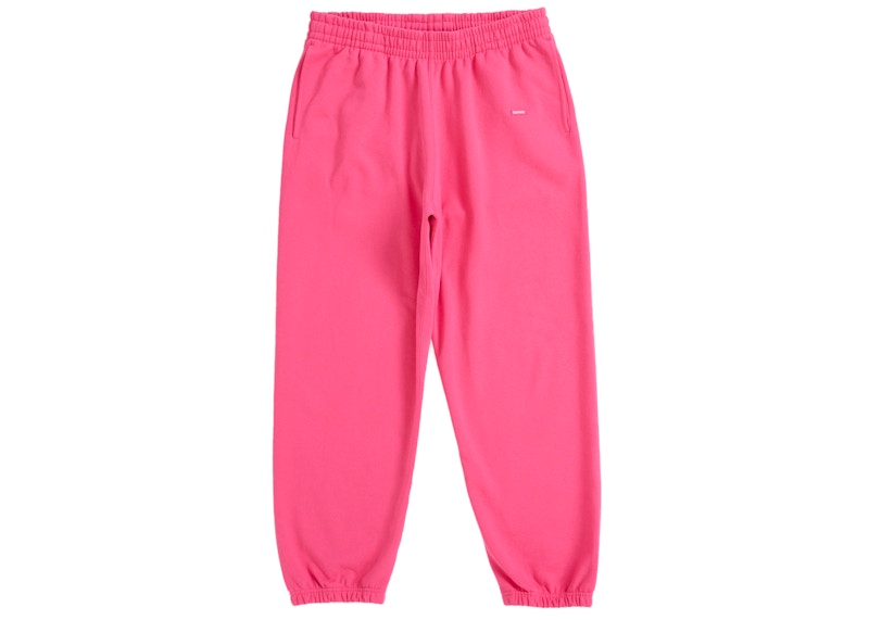 Supreme Small Box Sweatpant Roze