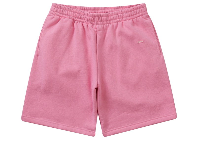 Supreme Small Box Sweatshort Roze