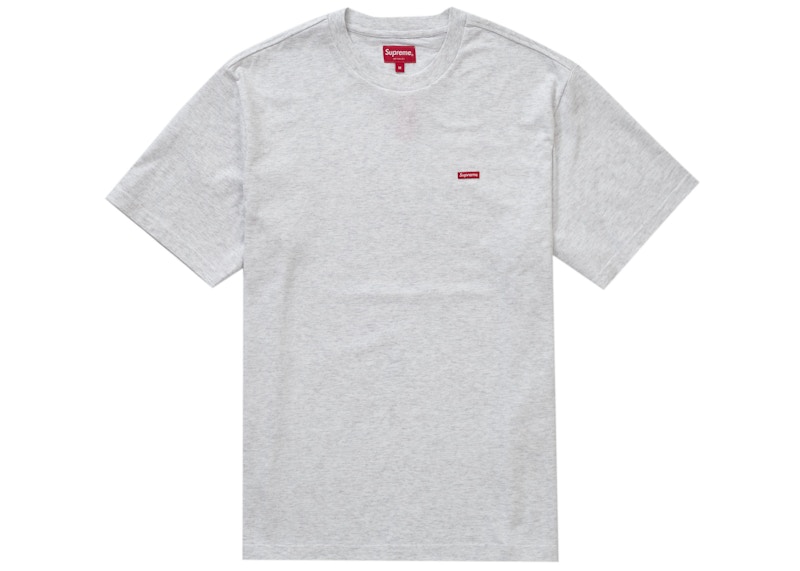 Supreme Small Box Tee Ash Grijs