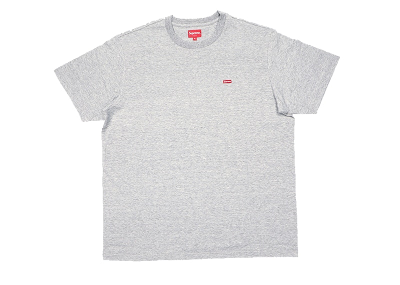 Supreme Small Box Tee Heather Grijs