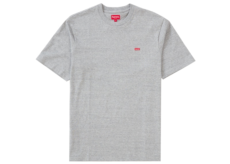Supreme Small Box Tee Heather Grijs