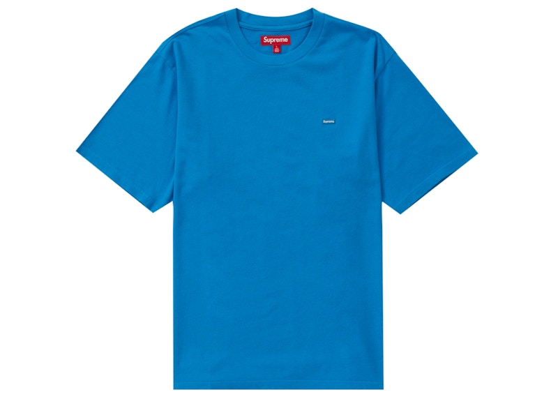 Supreme Small Box Tee Bright Blauw