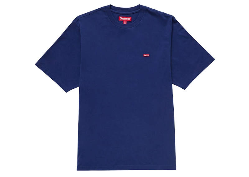 Supreme Small Box Tee Blauw