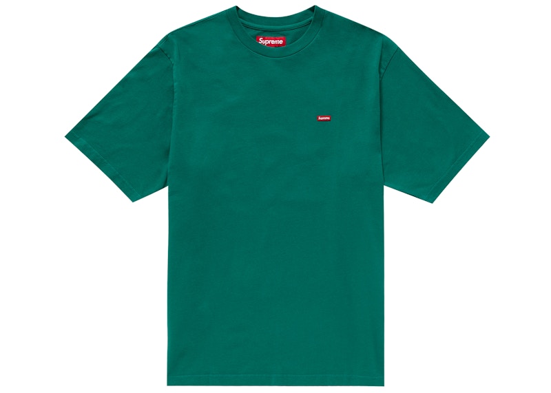 Supreme Small Box Tee Groen