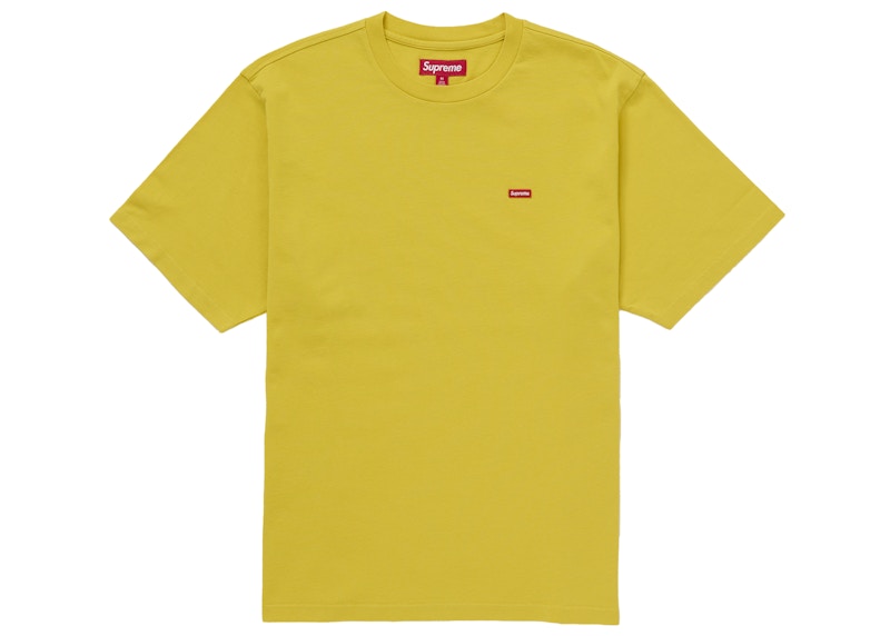 Supreme Small Box Tee Goud