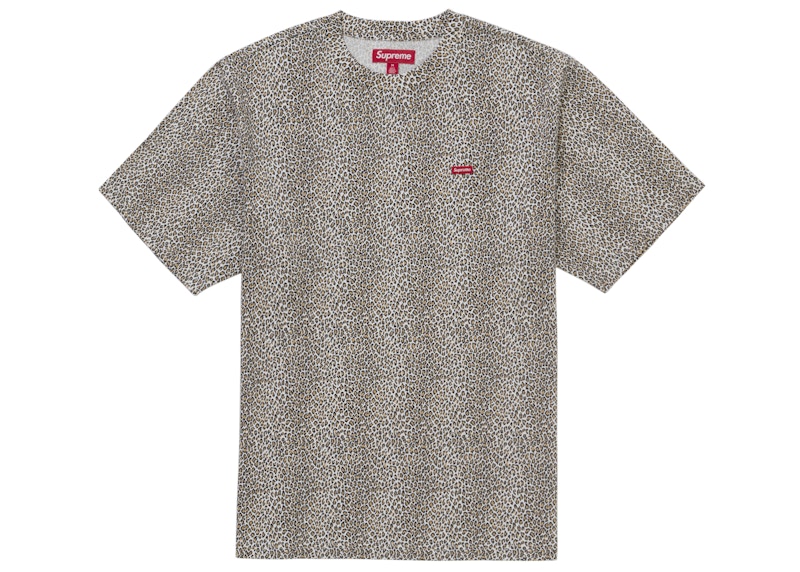Supreme Small Box Tee Leopard Print