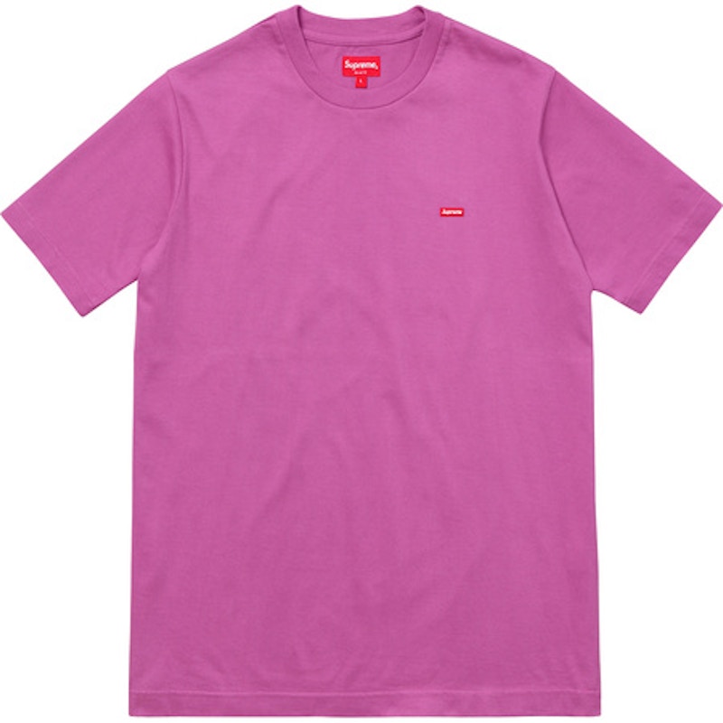 Supreme Small Box Tee SS17 Dark Roze
