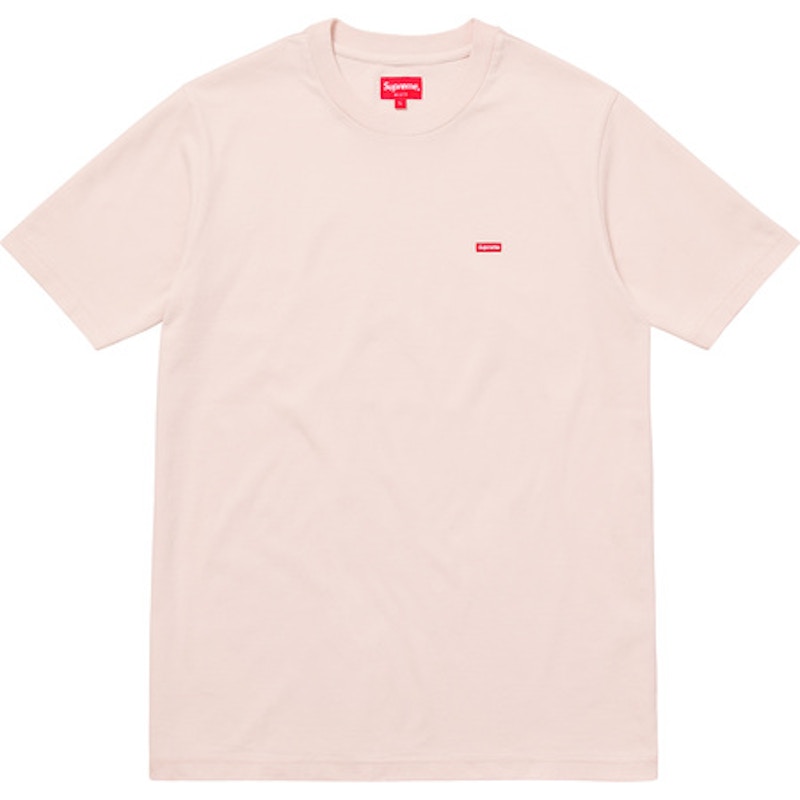Supreme Small Box Tee SS17 Pale Peach