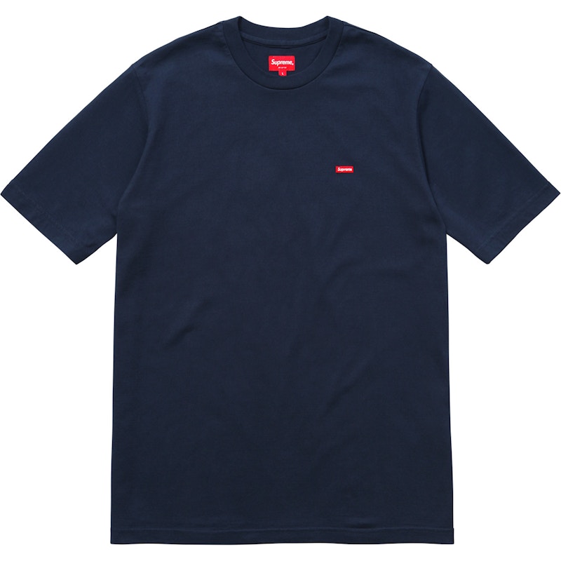 Supreme Small Box Tee Blauw