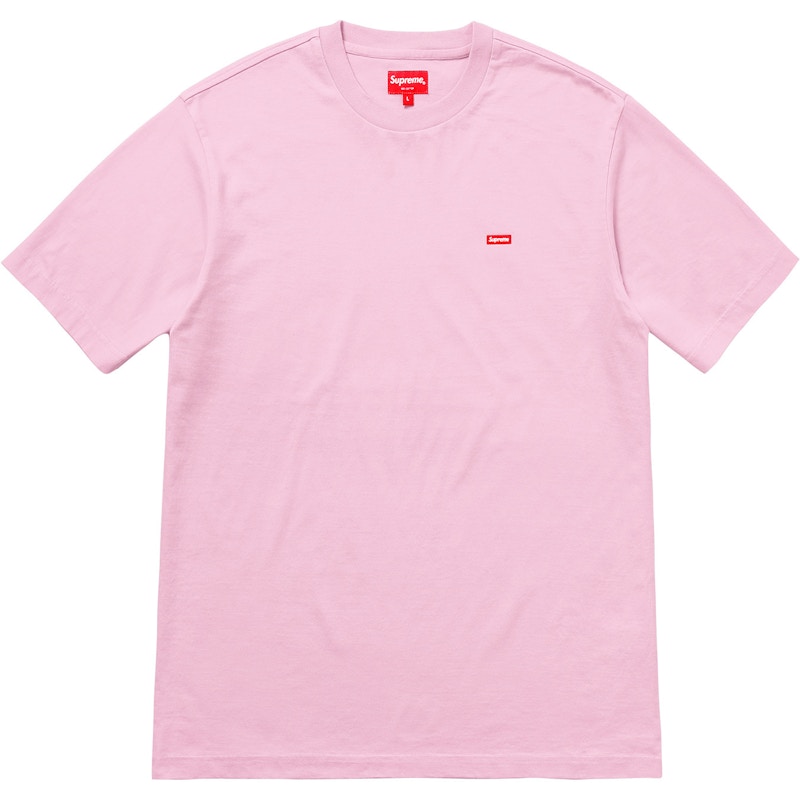 Supreme Small Box Tee Pale Paars