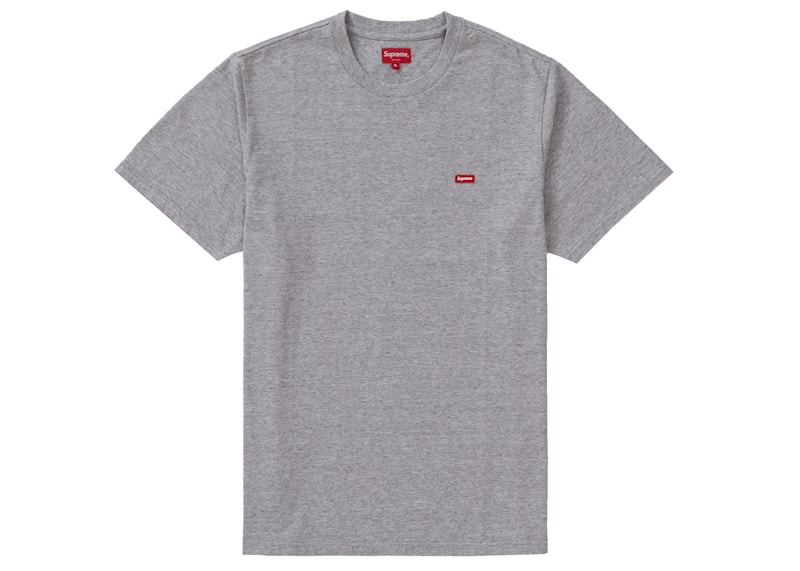 Supreme Small Box Tee Heather Grijs