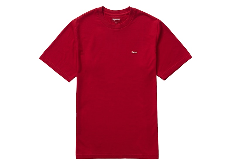 Supreme Small Box Tee Rood