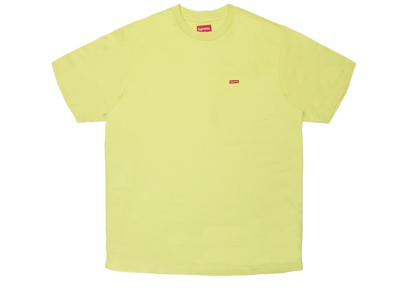 Supreme Small Box Tee Light Geel