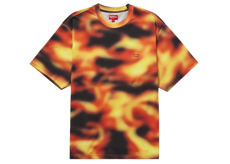 Supreme Small Box Tee Flames