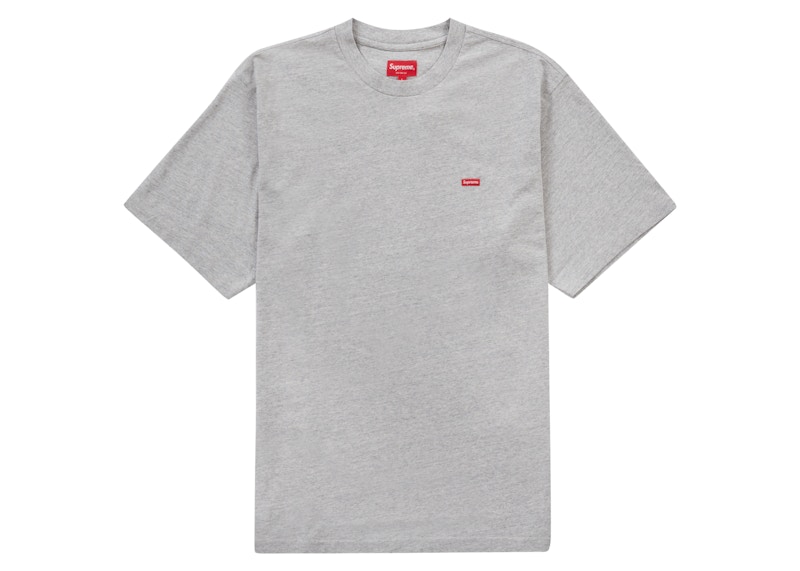 Supreme Small Box Tee Heather Grijs