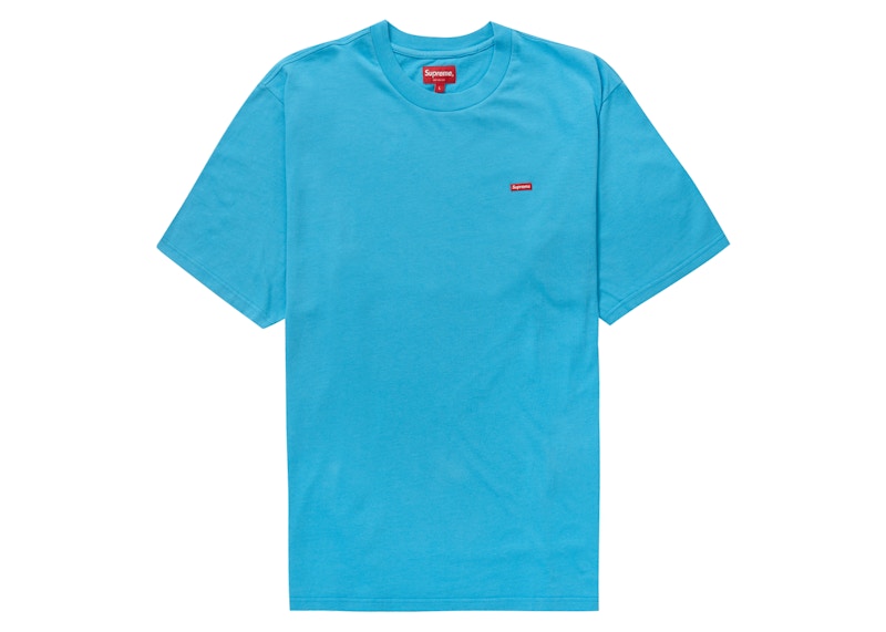 Supreme Small Box Tee Light Blauw