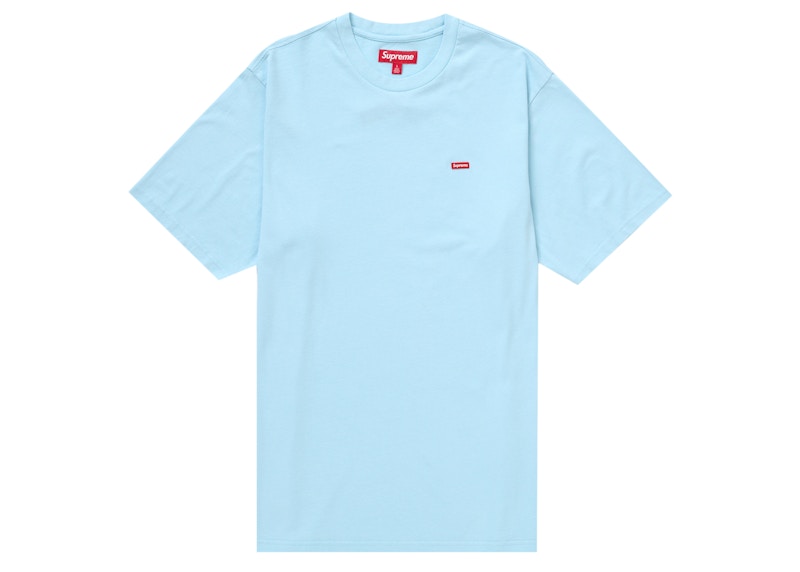 Supreme Small Box Tee Light Blauw