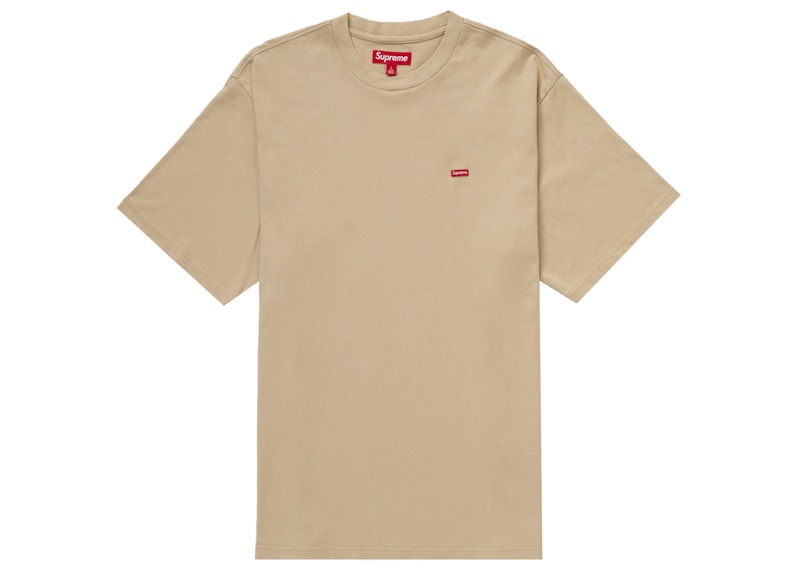 Supreme Small Box Tee Tan