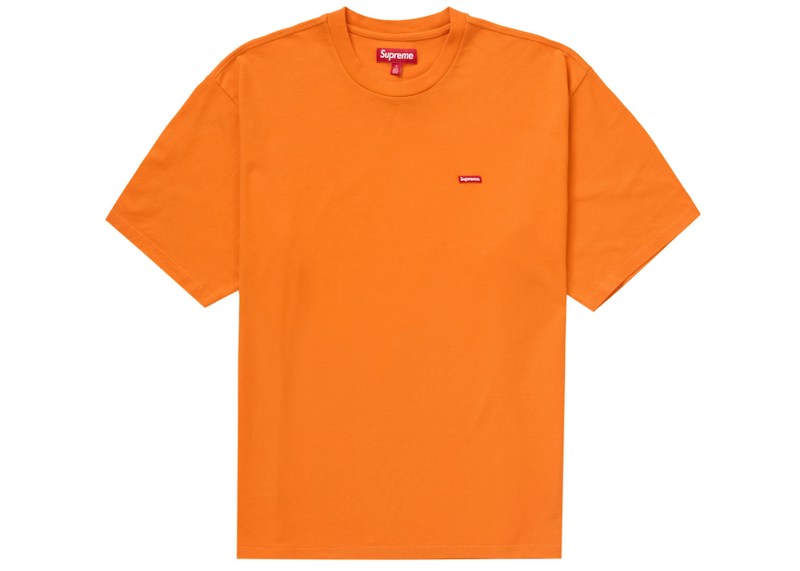 Supreme Small Box Tee Oranje