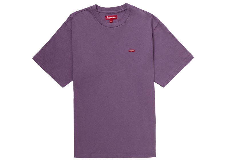 Supreme Small Box Tee Paars