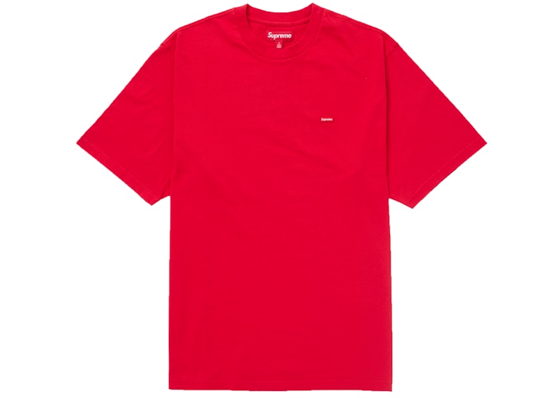 Supreme Small Box Tee Rood