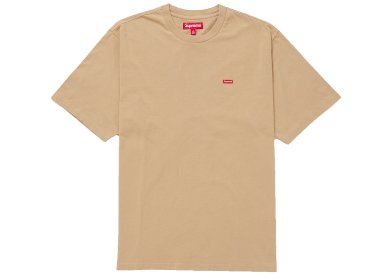 Supreme Small Box Tee Tan