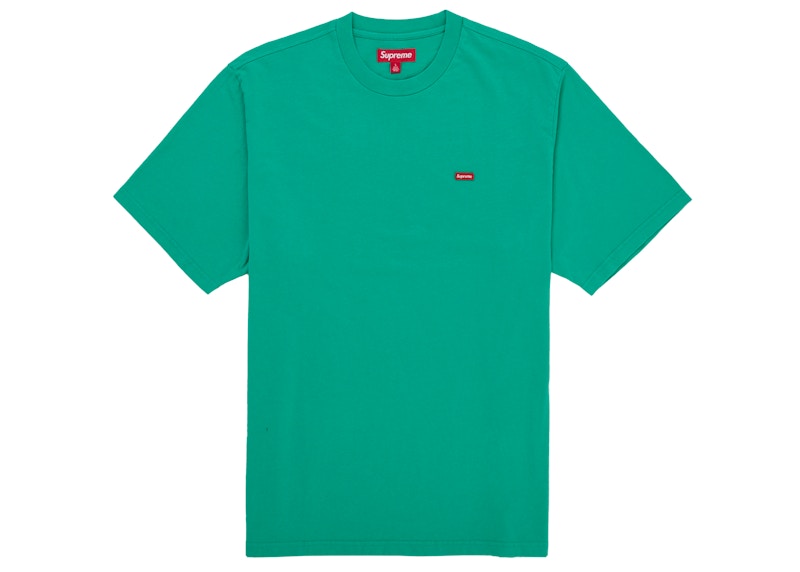 Supreme Small Box Tee Groen