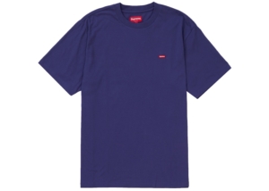 Supreme Small Box Tee Washed Marineblauw