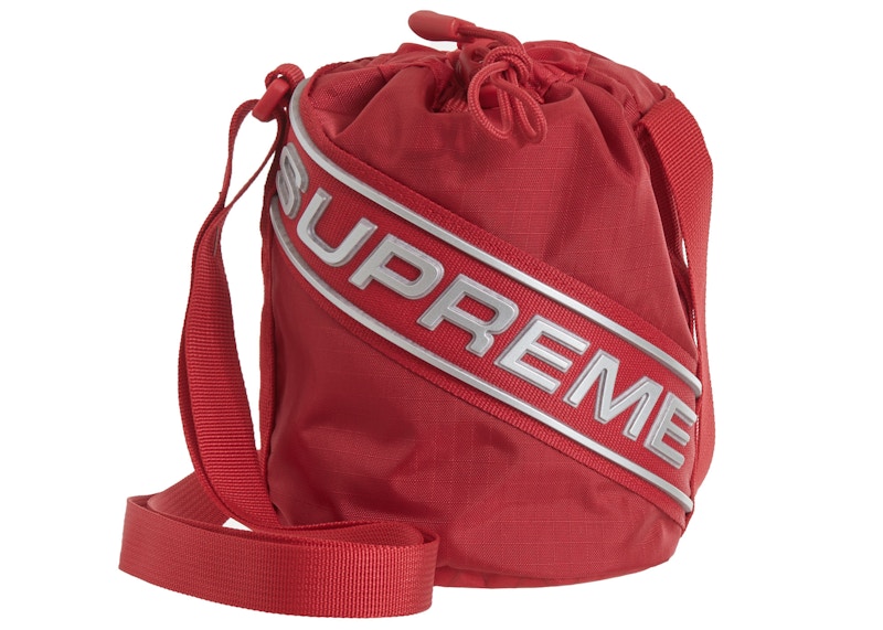 Supreme Small Cinch Pouch Rood