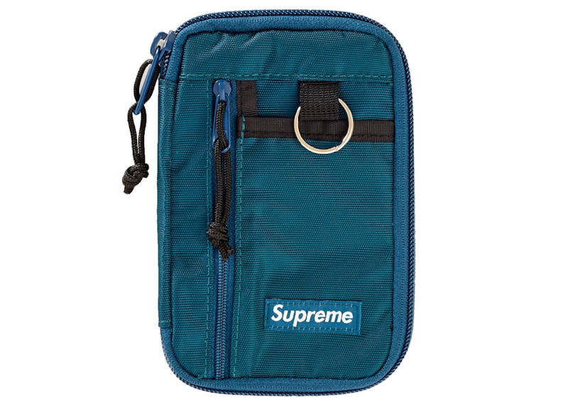 Supreme Small Zip Pouch Dark Turquoise