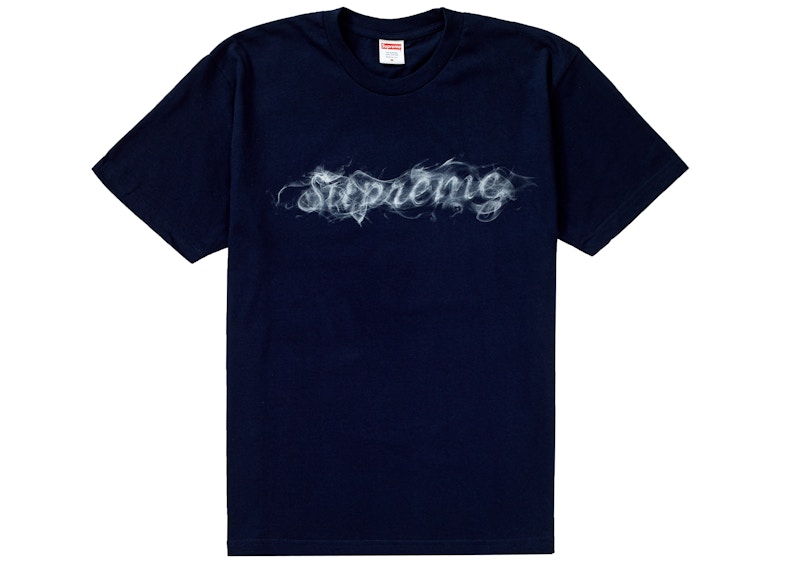 Supreme Smoke Tee Blauw