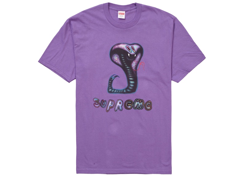 Supreme Snake Tee Paars
