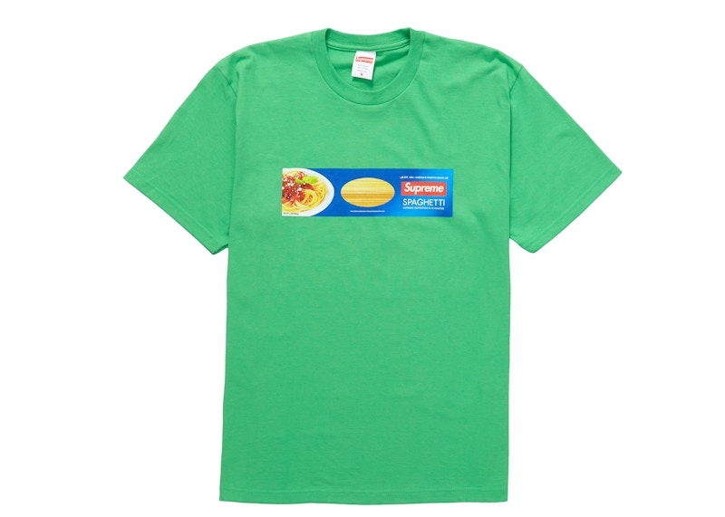 Supreme Spaghetti Tee Groen