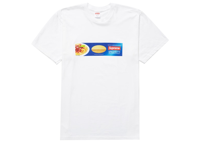 Supreme Spaghetti Tee Wit
