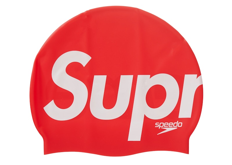 Supreme Speedo Swim Cap Rood