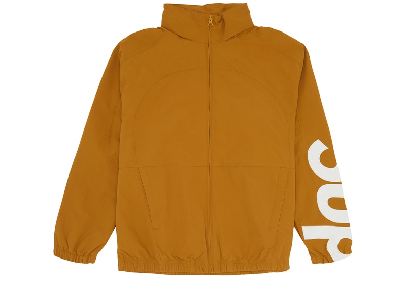 Supreme Spellout Track Jacket Dark Goud