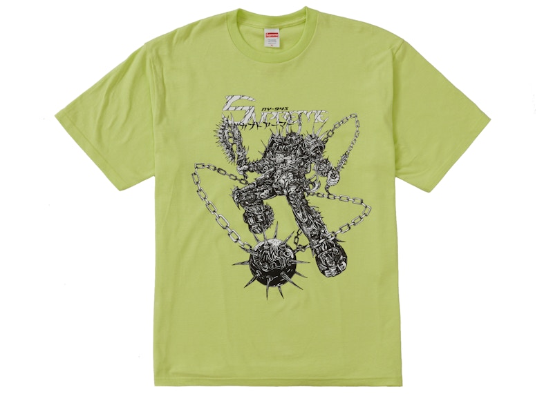 Supreme Spikes Tee Neon Groen