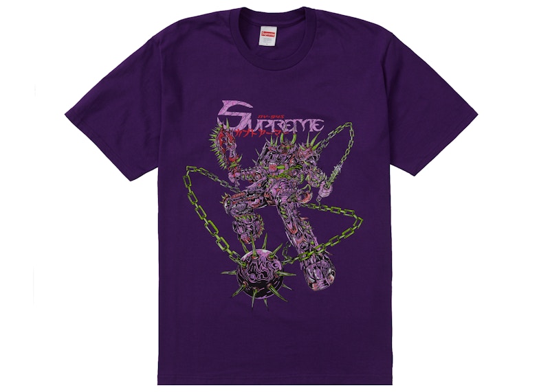 Supreme Spikes Tee Paars