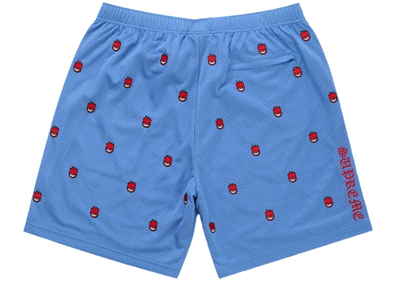 Supreme Spitfire Mesh Short Blauw