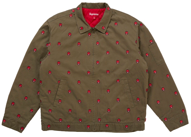 Supreme Spitfire Work Jacket Olijf