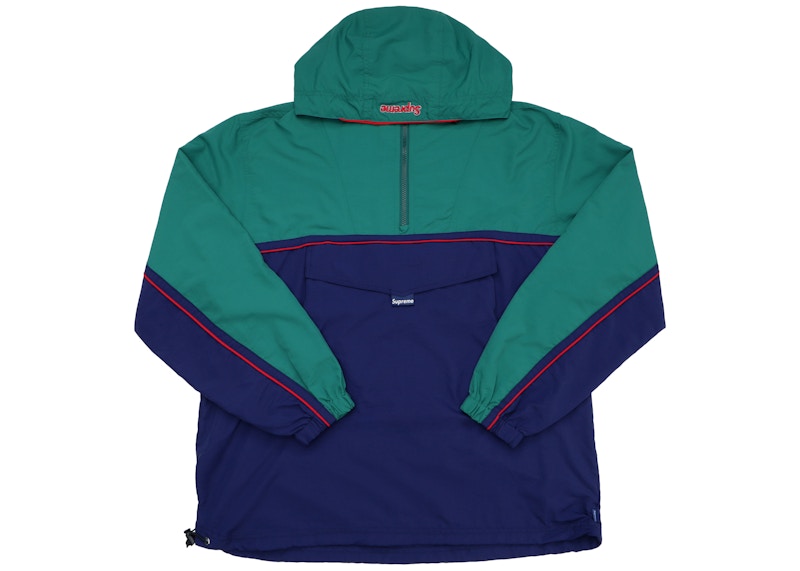 Supreme Split Anorak Groen