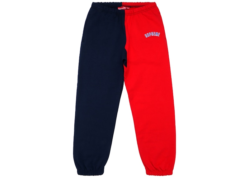 Supreme Split Sweatpant Blauw