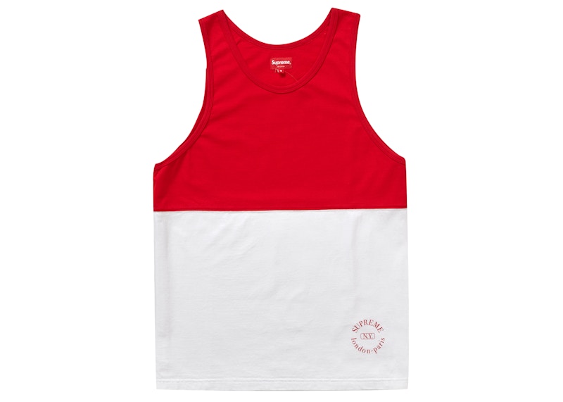 Supreme Split Tank Top Rood