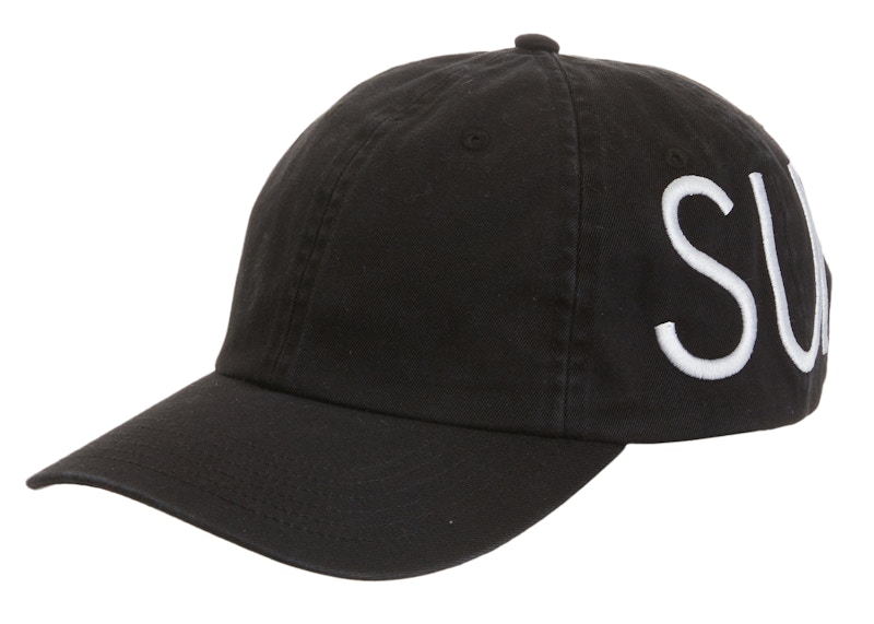 Supreme Spread 6-Panel Zwart