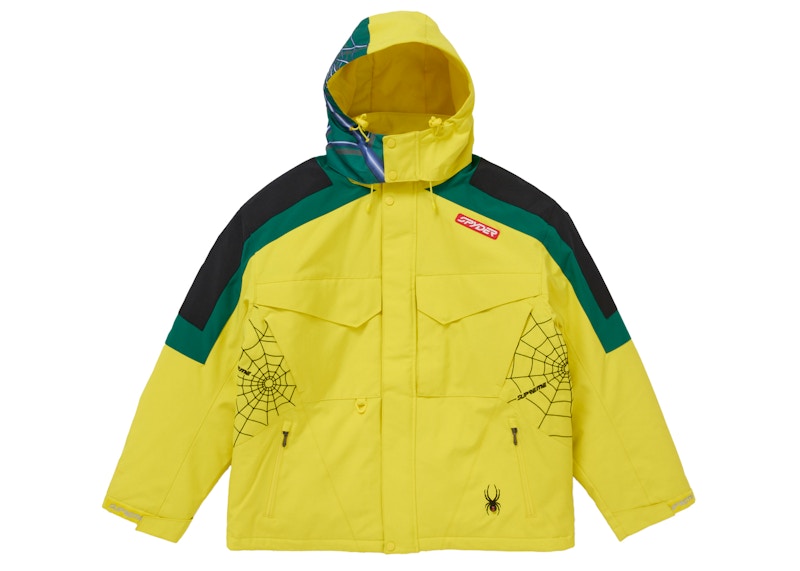 Supreme Spyder Technical Jacket Geel