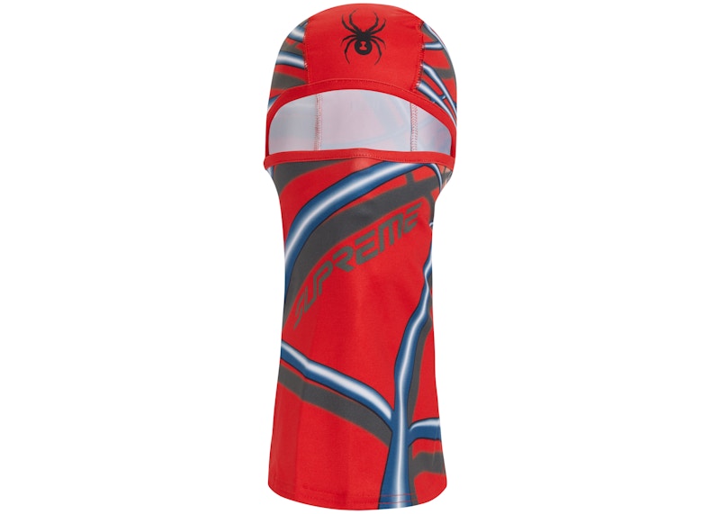 Supreme Spyder Web Lightweight Balaclava Rood