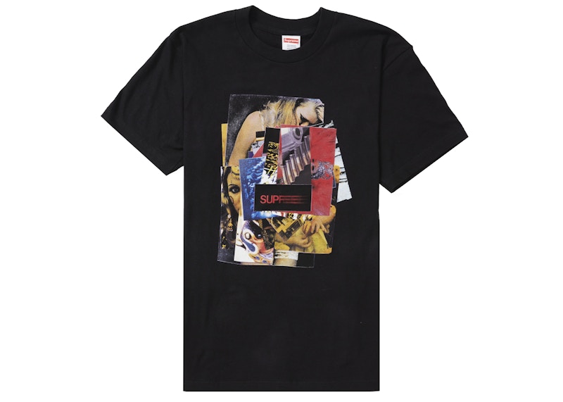 Supreme Stack Tee Zwart