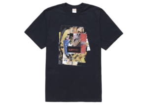 Supreme Stack Tee Blauw