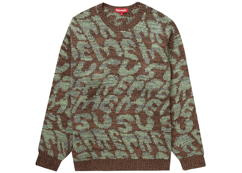 Supreme Stacked Sweater Bruin